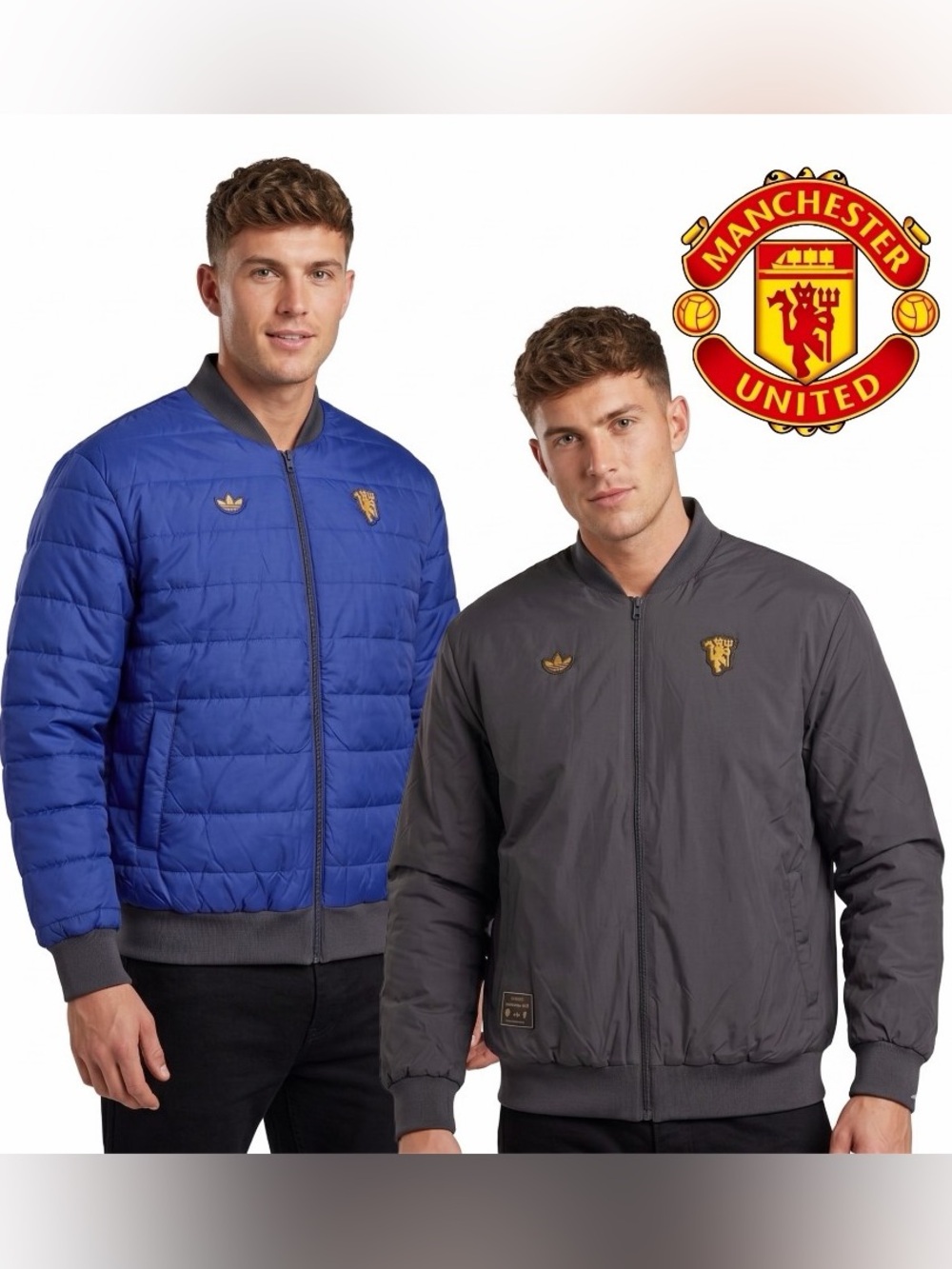 Adidas Manchester United FC Icon Reversible Jacket - JN2831 - 2XL